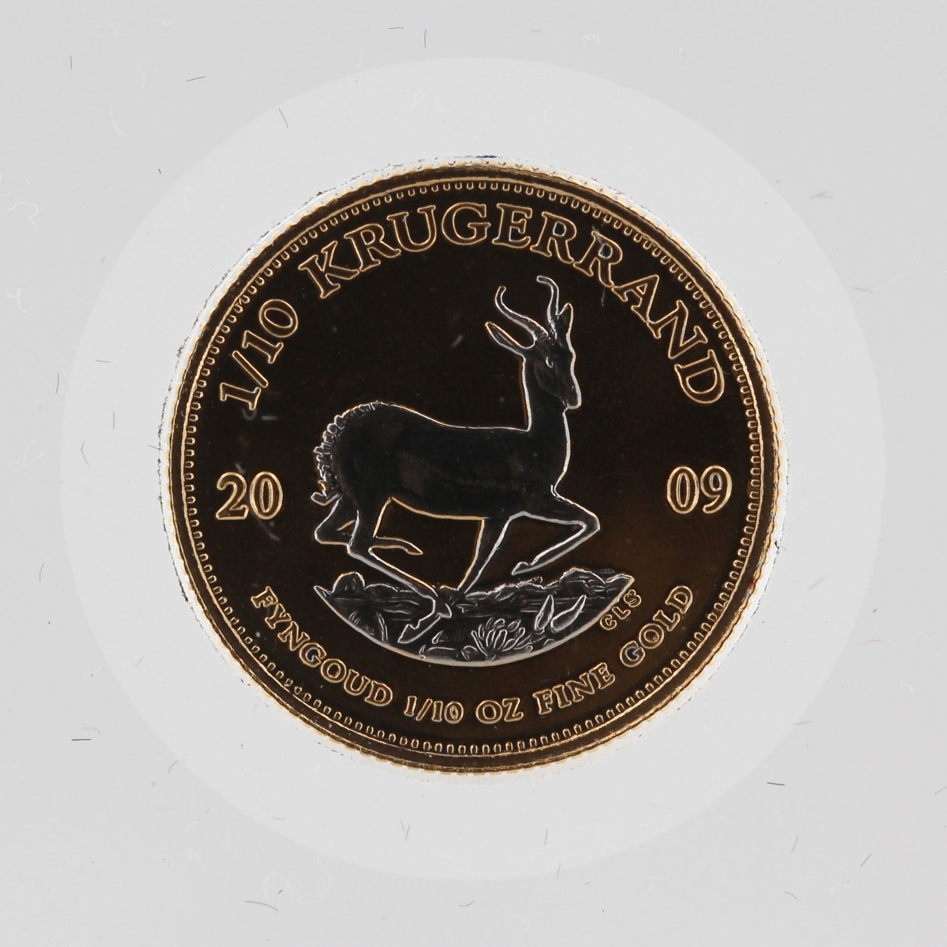 Wall Street Investment 2009, Wall Street Investment, 916 Gold, 999,9 Feingold plated, 1/10 oz, 3,393 - Bild 4 aus 5