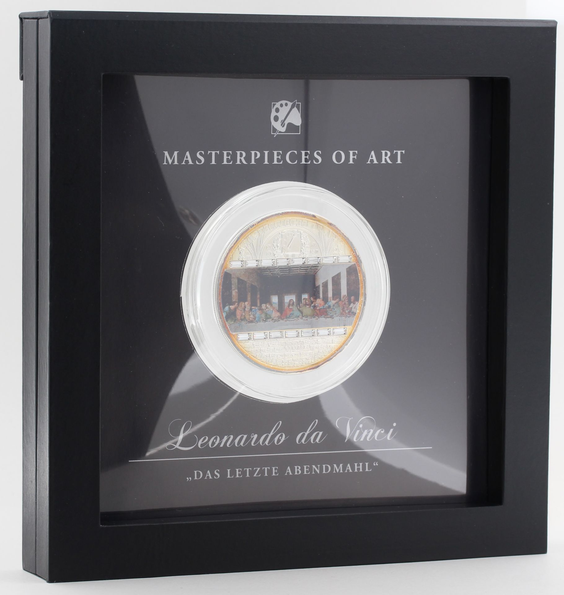 Silbermünze Masterpieces of Art The Christmas Edition 2011, 20 Dollar, 3 Unzen 999 Silber, Swarovski - Bild 7 aus 7