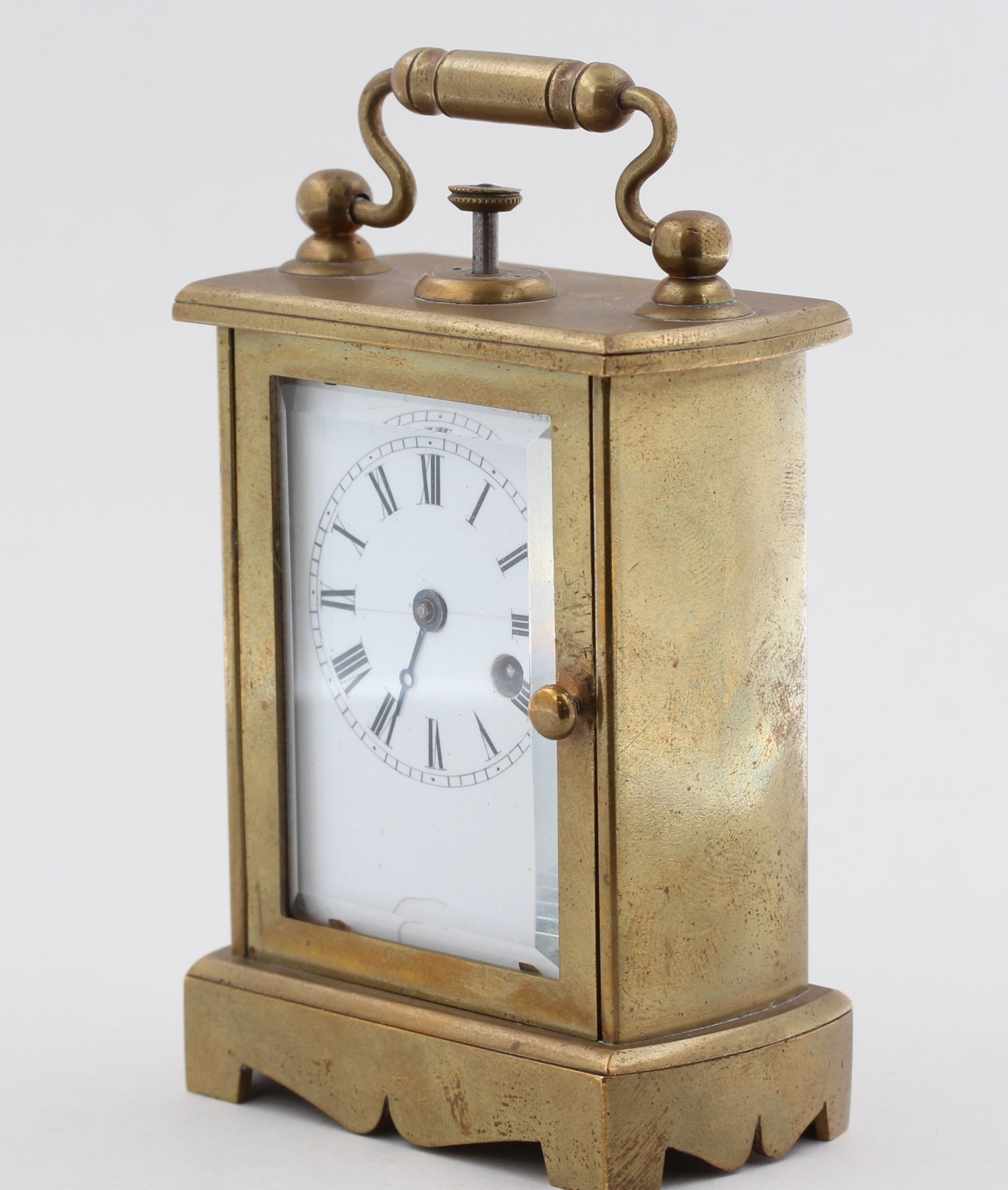 Marriage Friedberger Spindelwerk, Gehäuse Messing, Marriage, weißes Zifferblatt mit römische Zahlen, - Bild 2 aus 4