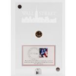 Wall Street Investment 2009, Wall Street Investment, 916 Gold, 999,9 Feingold plated, 1/10 oz, 3,393