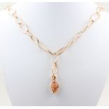 Collier Pomellato und Tamara Comolli, 18 kt Rotgold, Catena 2007, punziert, L. 54,5 cm (nachträglich