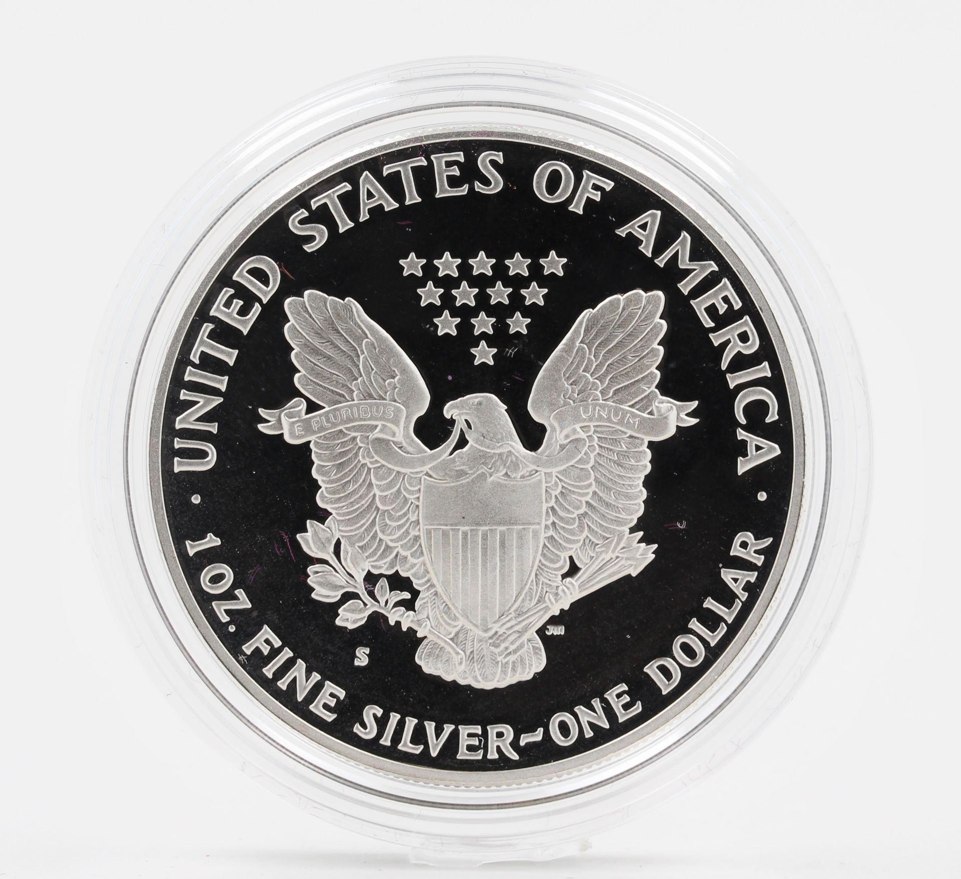 Silber American Eagle, Silber American Eagle, 1 Unze Feinsilber, D. 4,0 cm - Bild 2 aus 4