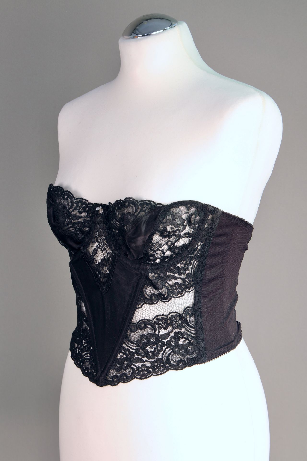Paar Bustier Korsett Christian Dior & La Perla , 1 trägerloses Vintage-Korsett-Bustier von Christian - Bild 2 aus 7