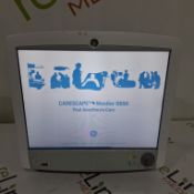 GE Healthcare Carescape B650 Post Anesthesia Care Patient Monitor - 595479