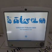 GE Healthcare Carescape B650 Post Anesthesia Care Patient Monitor - 676109