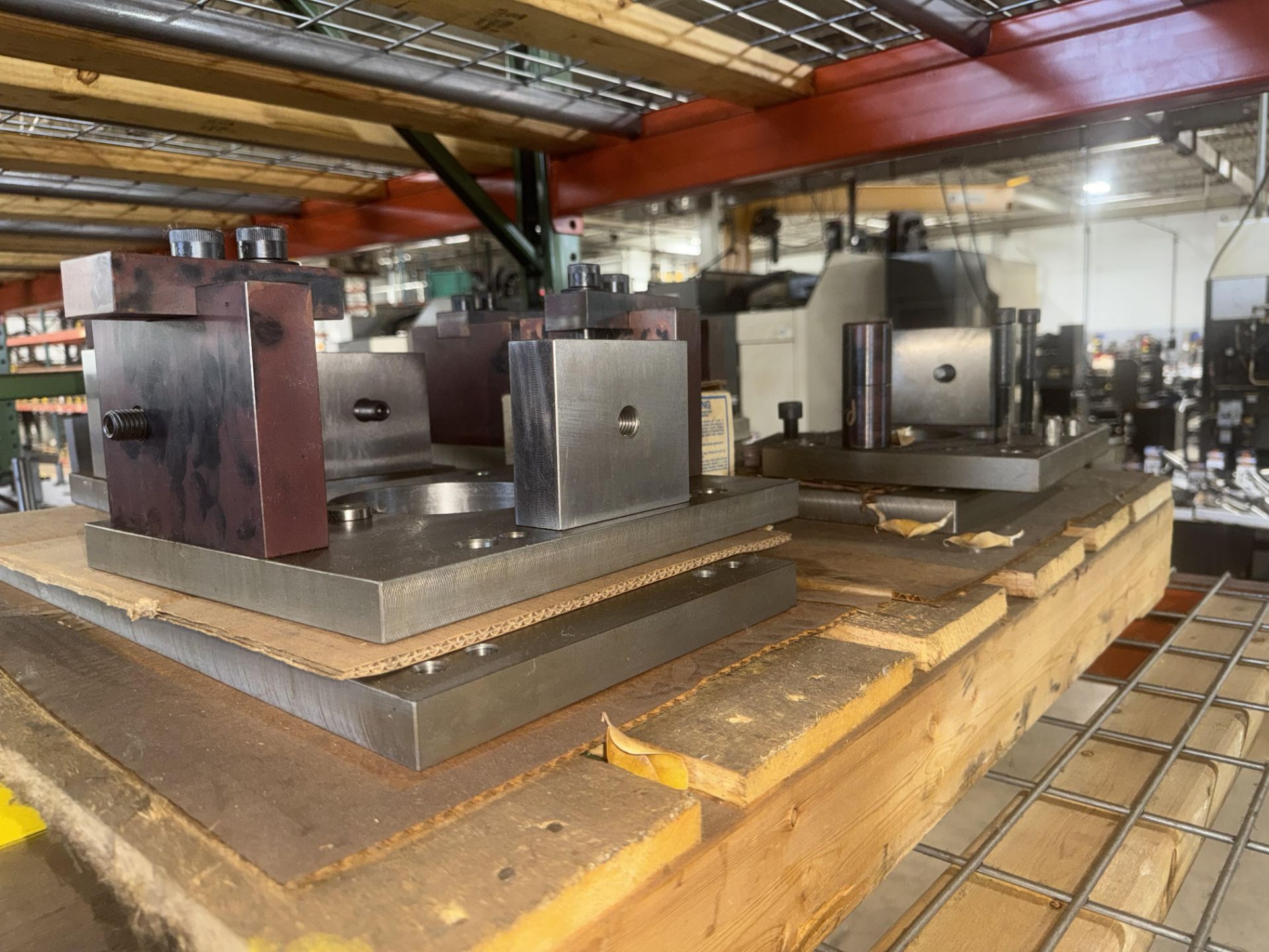 1 Skid of Machining Fixtures & (4) Bars of Steel - Image 3 of 5