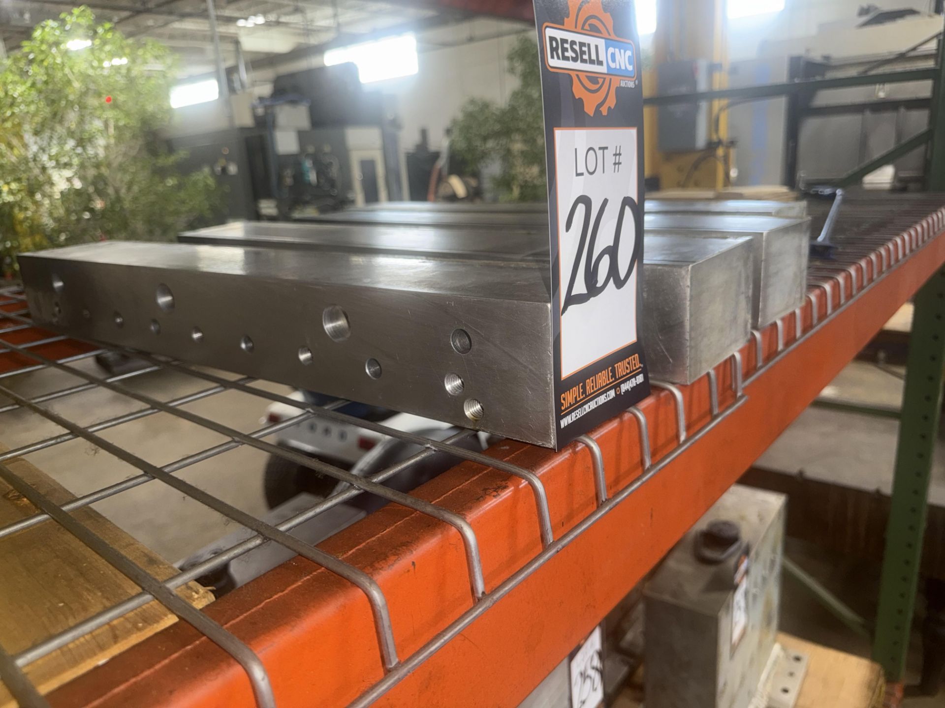 1 Skid of Machining Fixtures & (4) Bars of Steel - Image 5 of 5