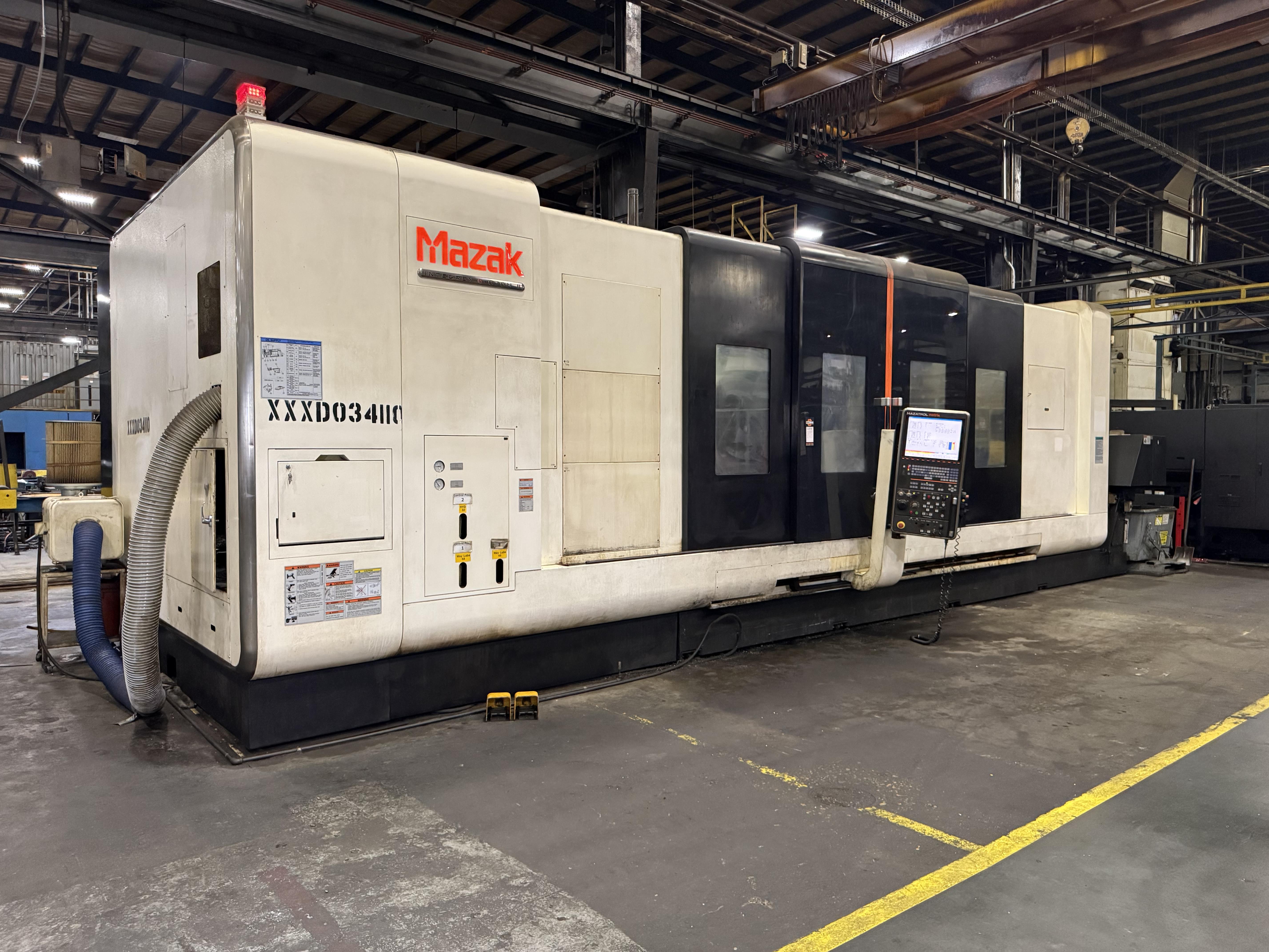 Mazak Integrex E-670 H II 4000U CNC Lathe With Y-Axis & Live Tool Milling