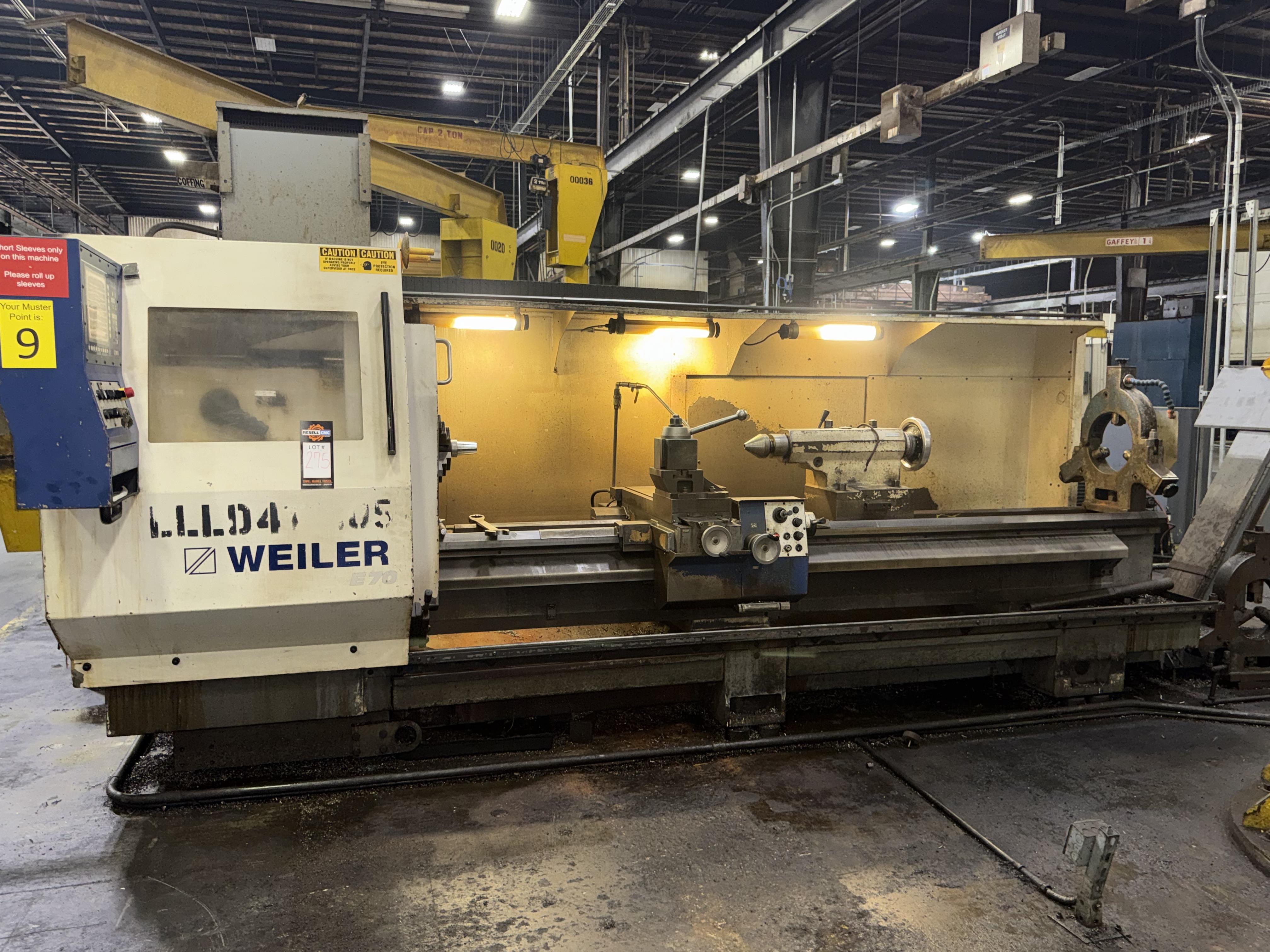 Weiler E70/3000 CNC Lathe