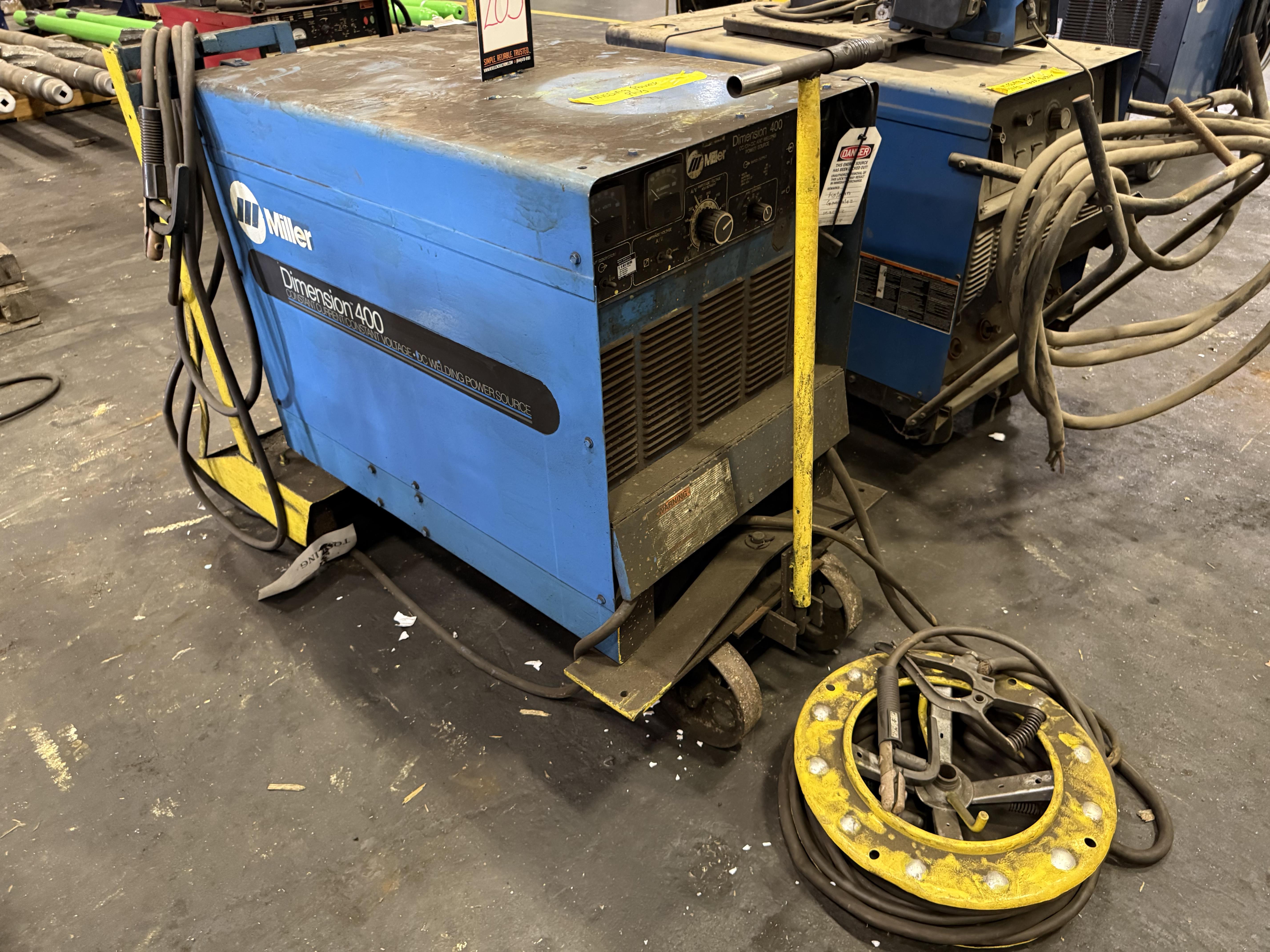 Miller Dimension 400 CC/CV DC Welder