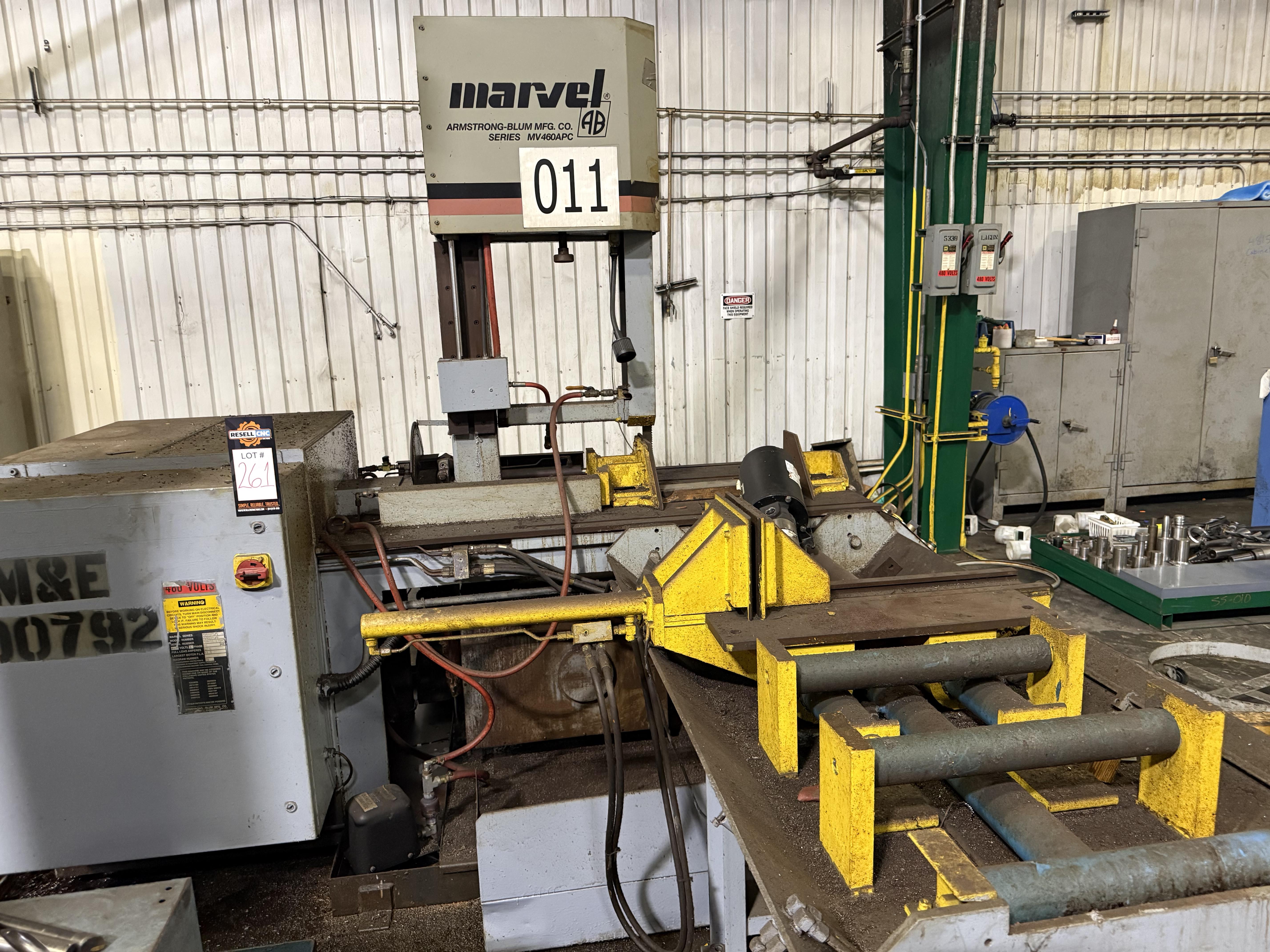 Marvel MV460 PC/1 Vertical Band Saw