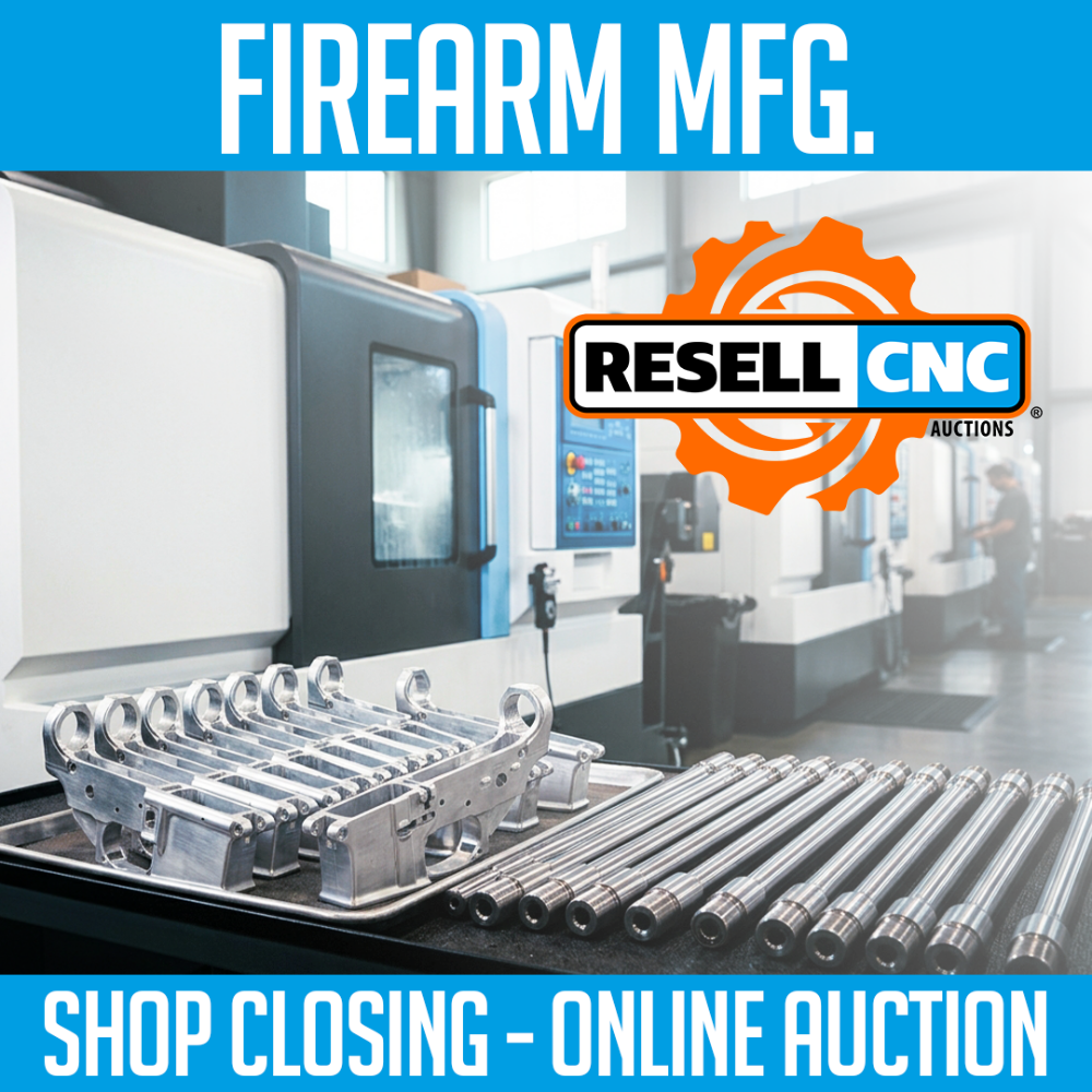 Firearms Mfg Shop Closing