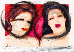 Arnulf Rainer, Ohne Titel (aus der Orgasm Serie)