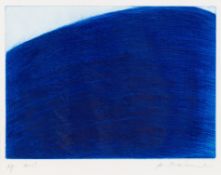 Arnulf Rainer, Blaues Feld
