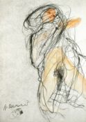 Arnulf Rainer, Ohne Titel (aus der Klimt-Schiele-Serie)