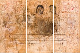 Hermann Nitsch, Grablegung (Triptychon)