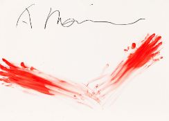 Arnulf Rainer, Ohne Titel (Fingermalerei)