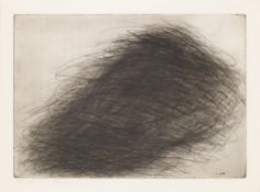 Arnulf Rainer, Tuchent, aus der Mappe "Haute Coiffure"