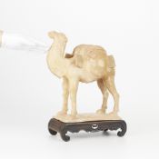 Large Chinese Tang Dynasty Bactrian Camel Figure
