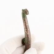 Chinese Warring States/Han Bronze Belt Hook