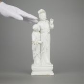 Chinese Blanc de Chine Porcelain Figural Group