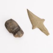 2 Pre-Columbian Native American Stone Tools