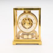 Jaeger LeCoultre Brass Atmos Mantel Clock