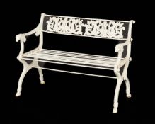 19th c. Karl Friedrich Schinkel Cast-Iron Bench