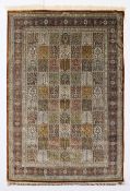 Persian Silk Qum Rug 9'8"x6'7"