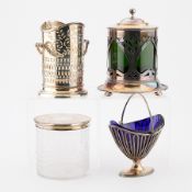 4 Silverplate Vessels - 1,690.5 g