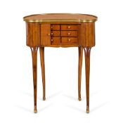 Louis XV Kingwood Kidney Occasional Table
