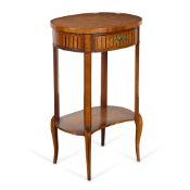 Louis XVI Occasional Walnut Side Table ca. 1835