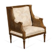 Miniature Louis XVI Style Bergere Armchair