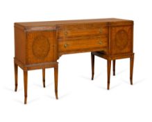 Grand Rapids American Federal Satinwood Sideboard