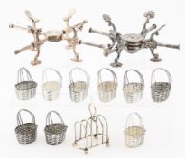 12 Pcs Misc. Silverplate - 2,130.4 g