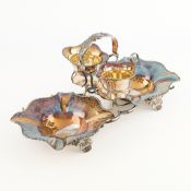 Walker & Hall Sheffield Silverplate Condiment Set