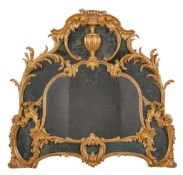 Manner John Linnell George III Overmantel Mirror
