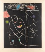 Joan Miro "El Pi de Formentor V" Etching Aquatint