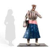 Sokari Douglas Camp "Pouch Woman" Sculpture 1991