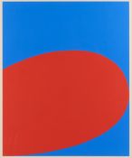 Ellsworth Kelly "Red Blue" Serigraph Print