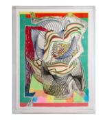 Frank Stella "The Funeral (Dome)" Proof Print 1992