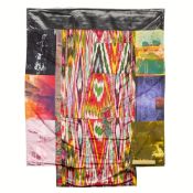 Rauschenberg "Samarkand Stitches III" Textile 1988