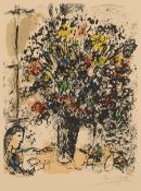 Marc Chagall "La Lecture" Lithograph 1973