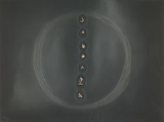 Lucio Fontana "Concetti Spaziale B" MM Etching
