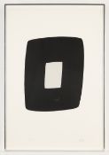 Ellsworth Kelly "Black with White" Lithograph