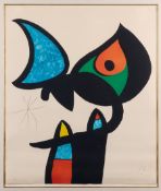 Joan Miro "Plate VI - Espriu-Miro" Etching 1975