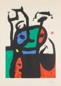 Joan Miro "Le Matador" Etching & Aquatint 1969