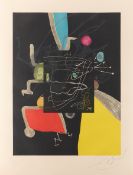 Joan Miro "Llibre dels sis Sentits V" Etching 1981