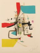 Joan Miro "Llibre dels sis Sentits I" Etching 1981