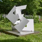Large Jerry Wingren "Cut & Fold" Sculpture